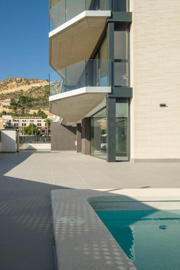 Apartamento Modern Sea Front Jacuzzi Blue Sky Alicante Exterior foto